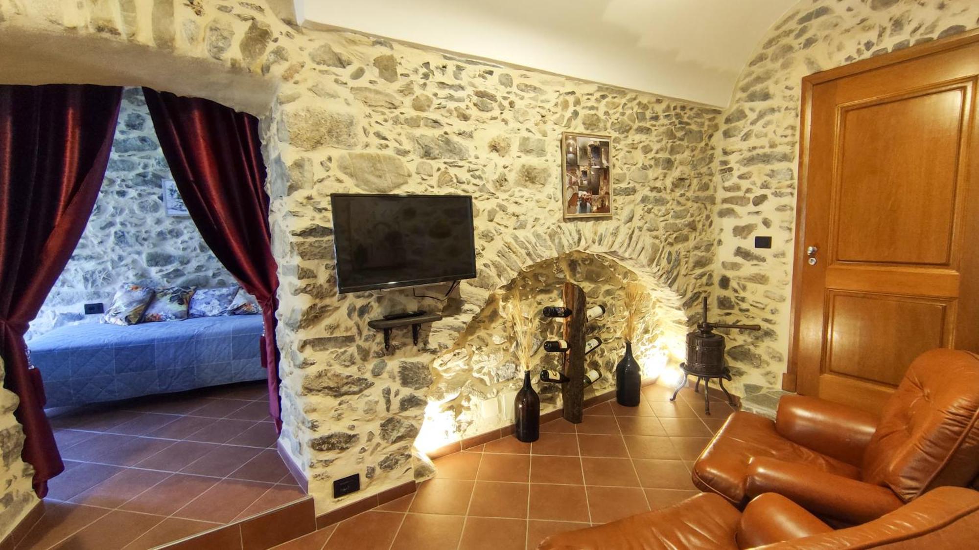 Ferienwohnung Casa Bertagna Rocchetta Nervina Exterior foto